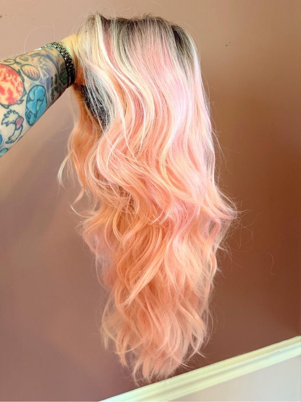 Belle Tress Rose Gold Counter Culture HF